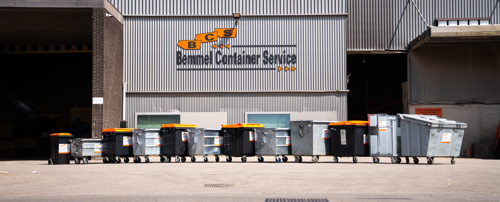 Rolcontainer voor bedrijfsafval in regio Utrecht